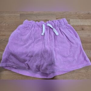 Cat & Jack Girls Pink Terry Cloth Shorts Sz Medium (8) NWOT